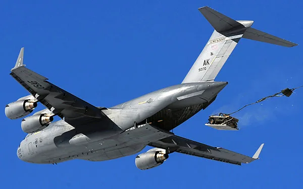 Aircraft transporting specialized cargo